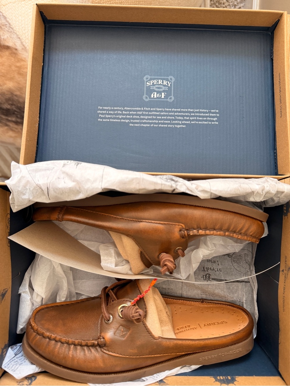 NWT SperryxAbercrombie Authentic Original™ Women's
Mule Boat Shoe
